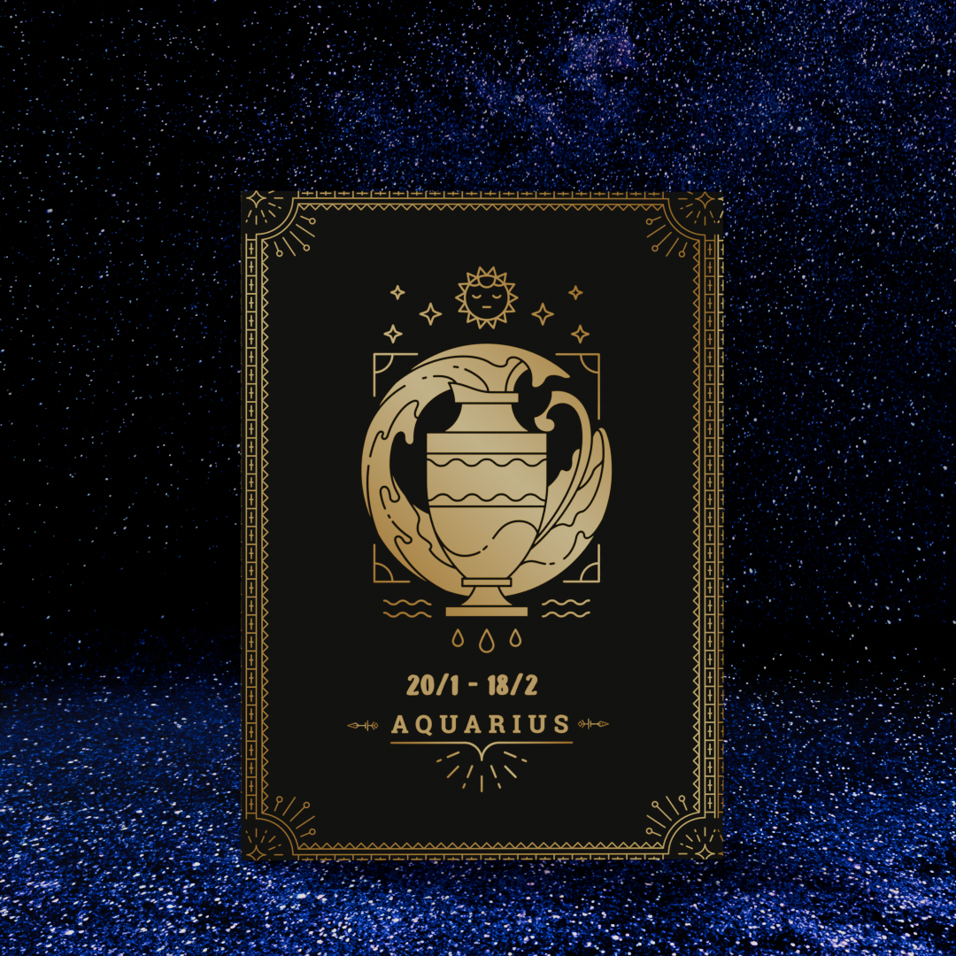 Custom Photo Zodiac Pop-Up Card - Personalized 3D Astrology Birthday Card