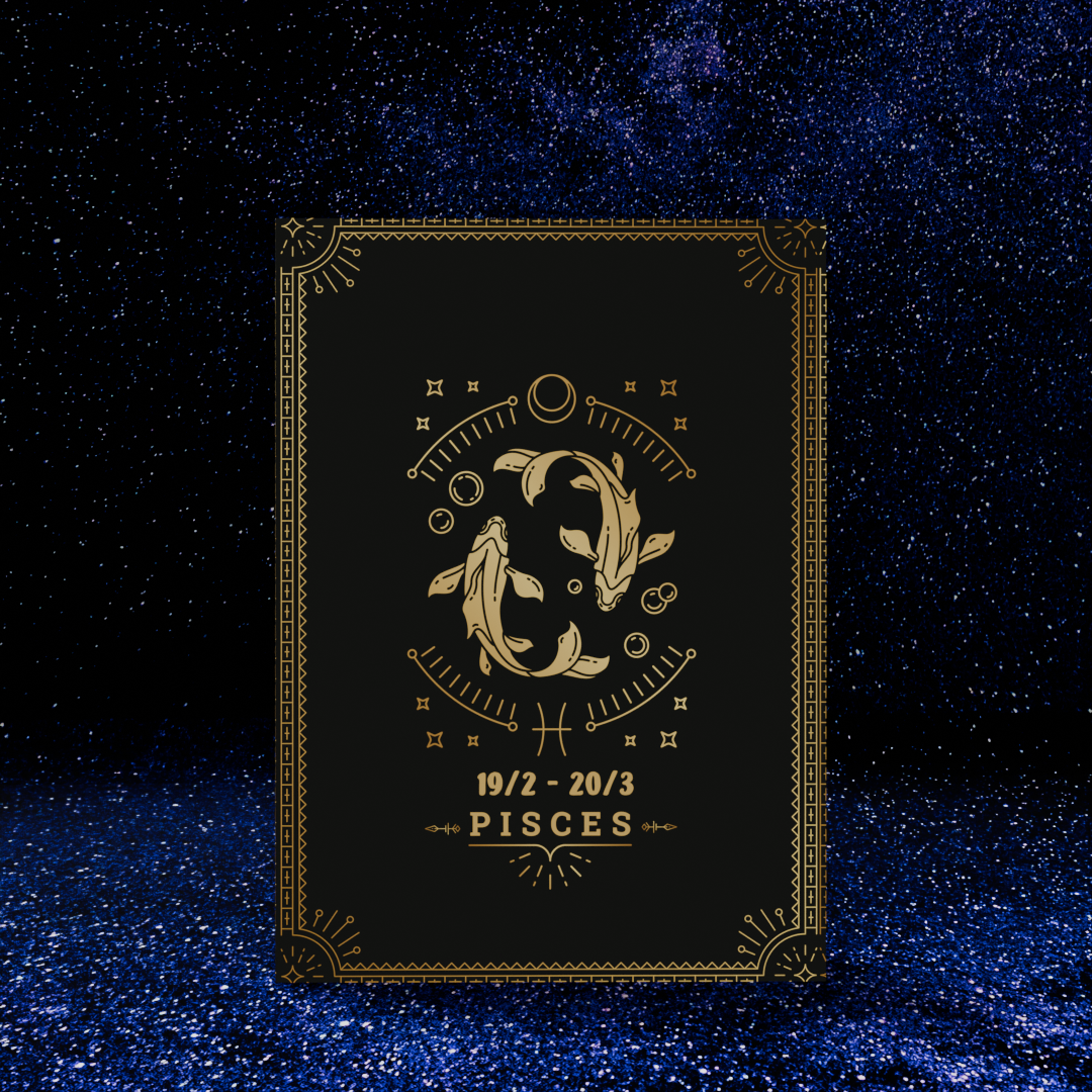 Custom Photo Zodiac Pop-Up Card - Personalized 3D Astrology Birthday Card