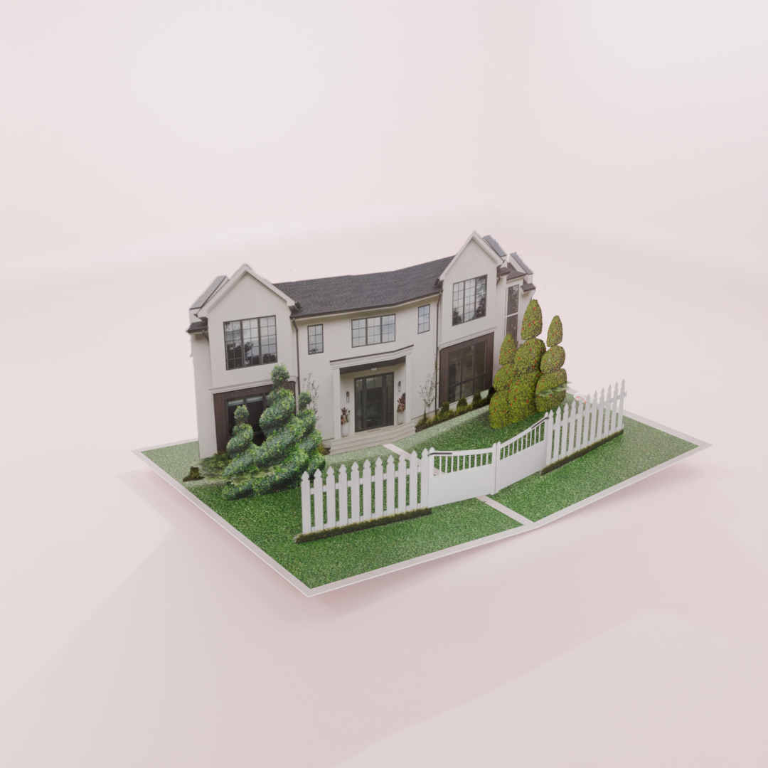 Personalized Housewarming Pop-Up Card with Custom Home Photo