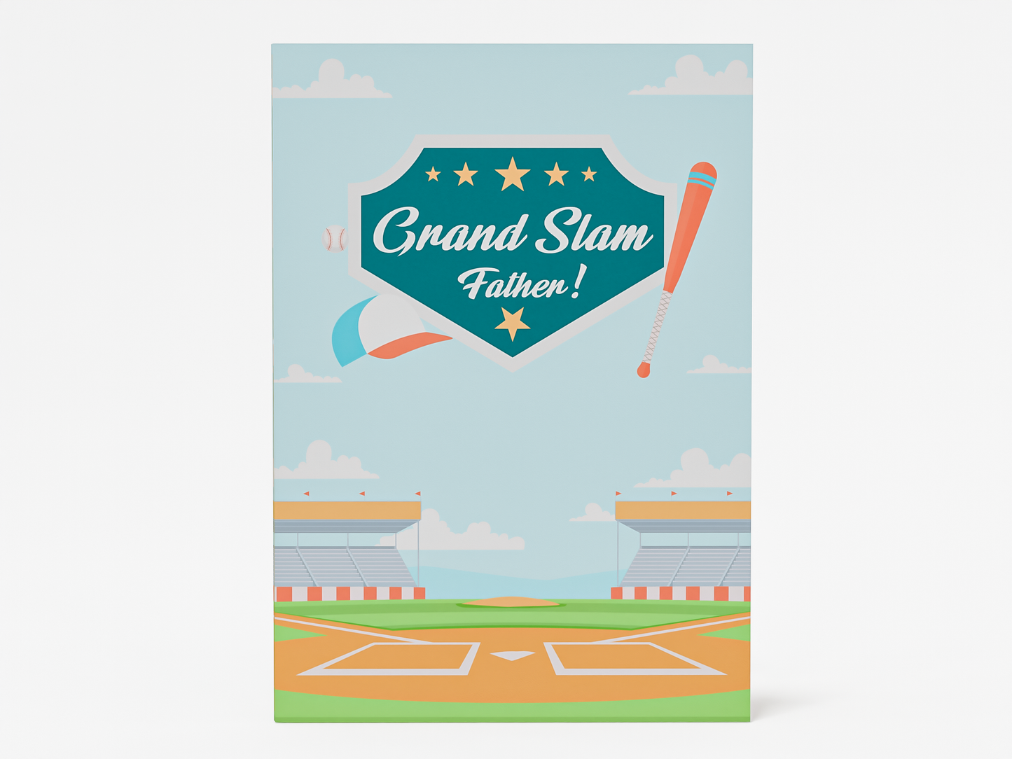 Baseball Birthday Pop-Up Card – Custom Team Jersey Option