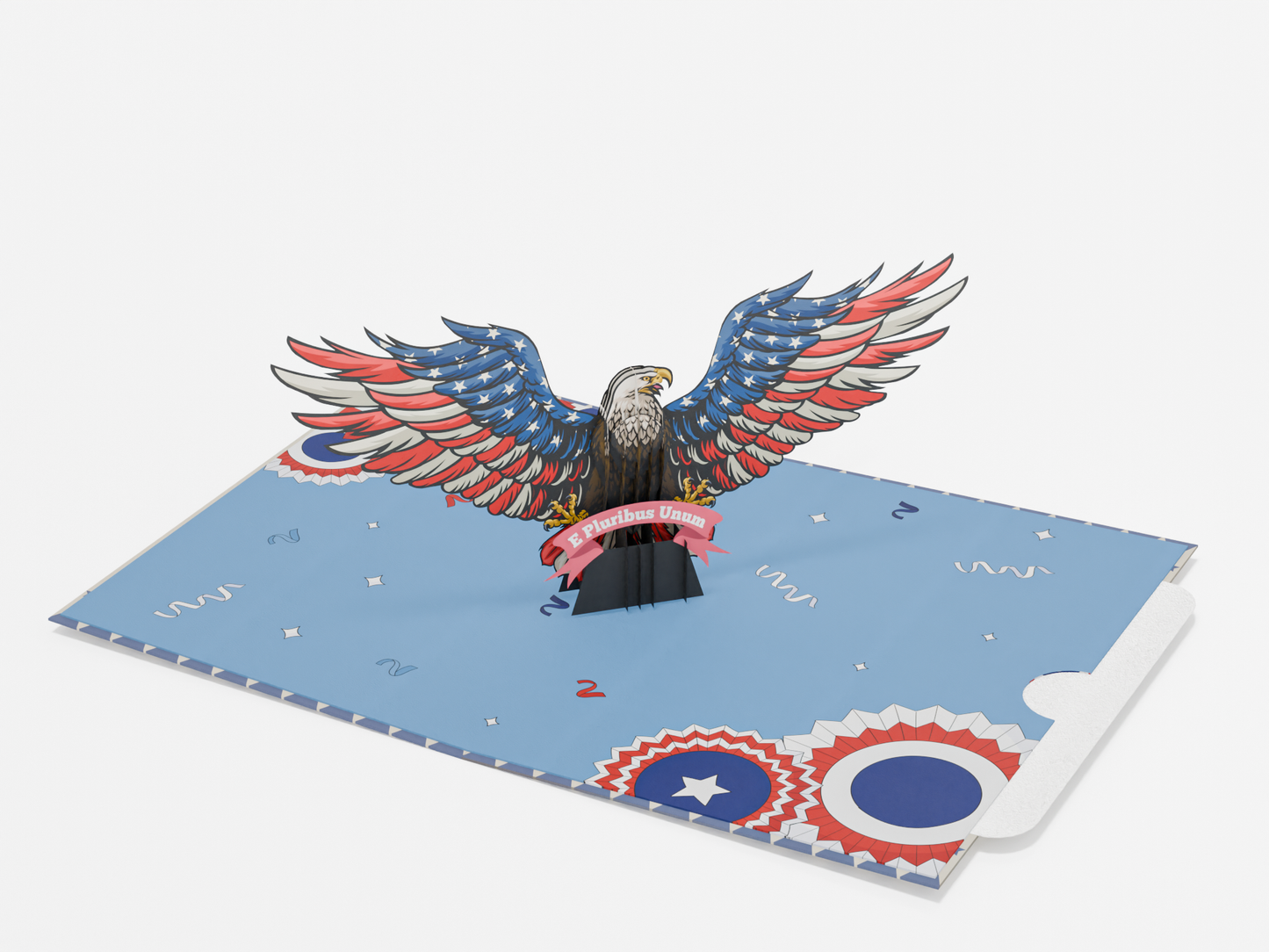 American Eagle Independence Day Card