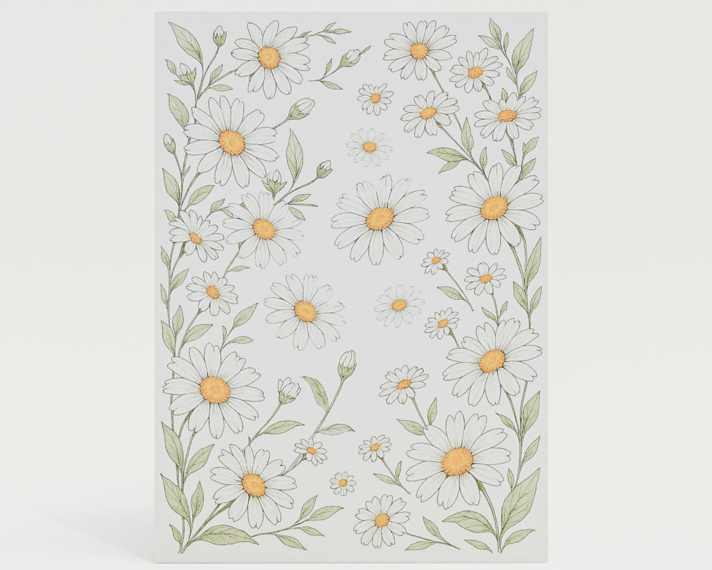 Daisy Flower Bloom Pop-Up Card