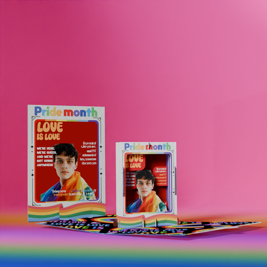Pride Month Pop-Up Card Personalized LGBTQ+ Gift