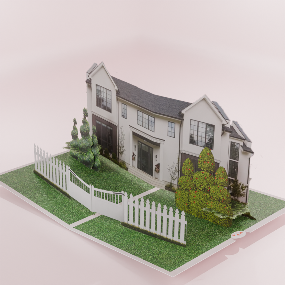 Personalized Housewarming Pop-Up Card with Custom Home Photo