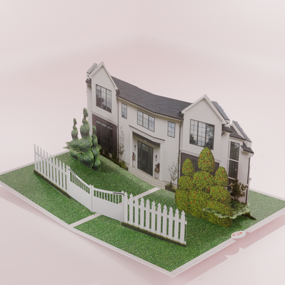 Personalized Housewarming Pop-Up Card with Custom Home Photo