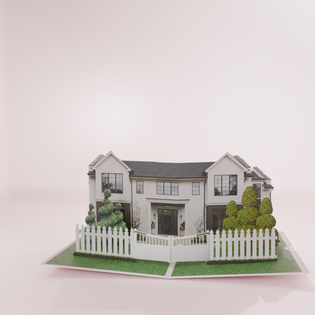 Personalized Housewarming Pop-Up Card with Custom Home Photo