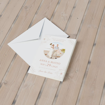 Personalized 3D Wedding Invitation Card